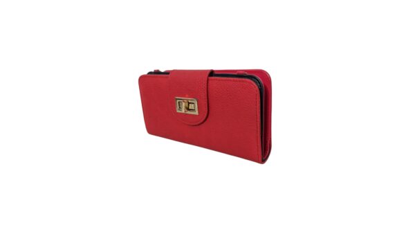 Elegant Desing Long Wallet for Women & Girls-High quality Daily W allet with Zipper closure - Image 4