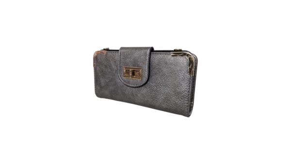 Elegant Desing Long Wallet for Women & Girls-High quality Daily W allet with Zipper closure - Image 3