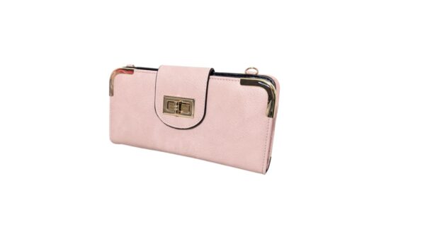 Elegant Desing Long Wallet for Women & Girls-High quality Daily W allet with Zipper closure