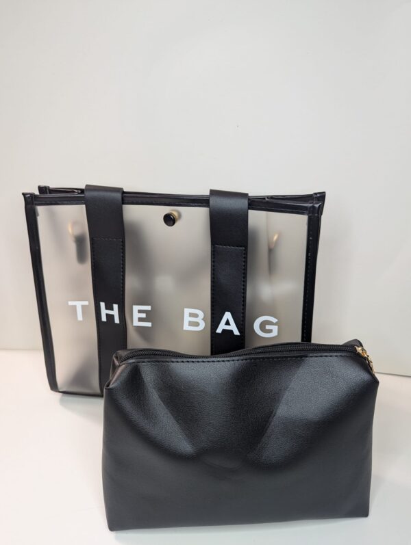 The Bag clear- Elegant plastic messenger bag - Image 6